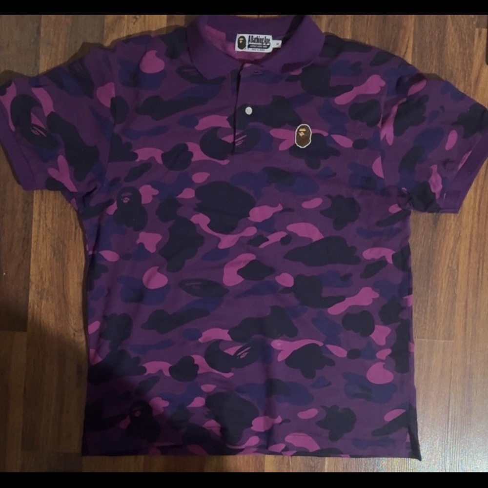 Nike Purple Polo Shirt